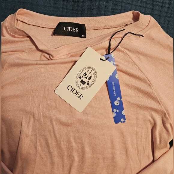 Cider Tops - Cider Blush Pink Blouse Meduim